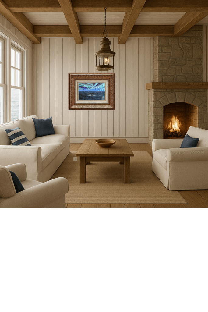 Majestic humpback whale breaching under a twilight sky – ocean-themed original acrylic painting by Jenn Campbell