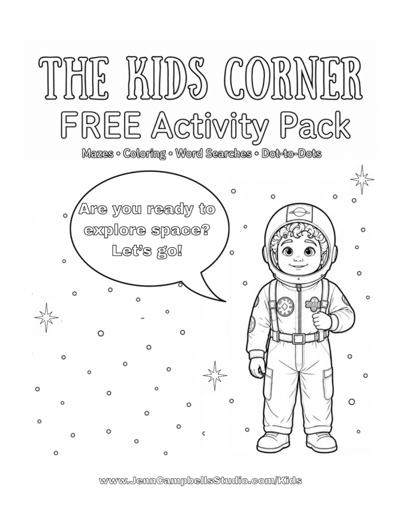 Free Space Activity Pack for Kids