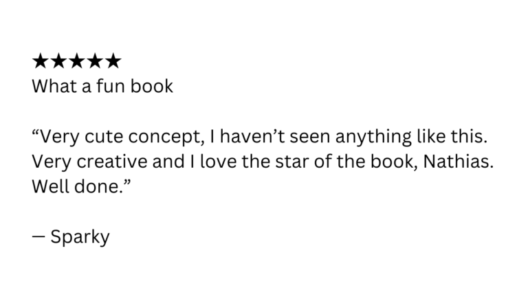 Amazon customer review of Let’s Explore Space by Jennifer Campbell